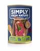 Koerte märgtoit Simply From Nature hirve ja tatraga, 400 g