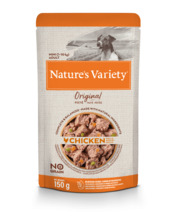 Märgtoit väikest tõugu täiskasvanud koertele Nature's Variety Mini Adult Chicken, 150 g