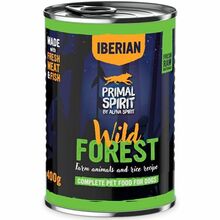 Konserv koertele Alpha Spirit Wild Forest sealiha ja kalkuniga, 400 g