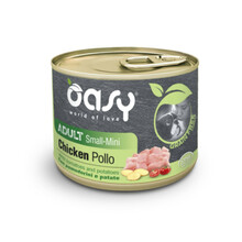 Konservtoit koertele Oasy Grain Free Adult Small & Mini kanaga, 200 g