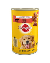 Konserv koertele Pedigree veiselihaga, 400 g, 24 tk