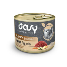 Konserv koertele Oasy Grain Free Puppy Small & Mini Lamb, 200 g