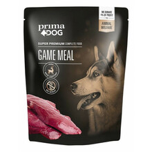 Konserv koertele PrimaDog, metsloomaliha, 600 g