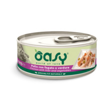 Konserv koertele Oasy kanaliha, maks ja köögiviljad, 150 g
