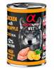 Koerakonserv Alpha Spirit kana ja ananassiga, 400 g