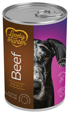 Konserv koertele Lovely Hunter veiselihaga, 400 g