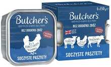 Märgtoit koertele Butcher's Original Mix Juicy Pates, 4 x 150 g