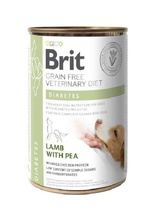 Konserv koertele Brit GF Veterinary Diets Diabetes, 400 g
