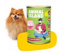 Märg koeratoit Animal Island part hirsi ja porgandiga, 400 g