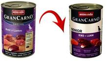 Konserv koertele Animonda GranCarno Senior veise- ja lambalihaga, 400g