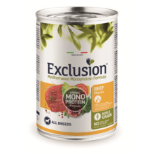 Konserv koertele Exclusion Mediterraneo veiselihaga, 400 g