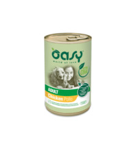 Konserv koertele Oasy Adult Chicken kanaga, 400 g