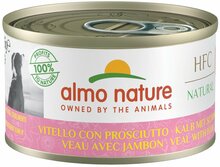Märgtoit koertele Almo Nature HFC natural vasikaliha singiga, 95 g