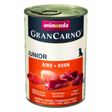 Koerakonserv kutsikatele veise- ja kanaliha Animonda GranCarno Junior, 400g