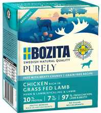 Märgtoit koertele Bozita Purely kana ja lambaga, 370 g