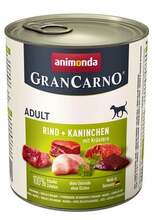 Animonda GranCarno Adult veise, küüliku ja ürtidega, 800g