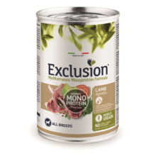 Konserv koertele Exclusion Mediterraneo lambaga, 400 g