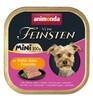 Märgtoit koertele Animonda Vom Feinsten Adult Mini kanaga, hanega ja peterselliga, 100 g