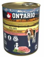 Märgtoit koertele Ontario vasikalihaga, 800 g
