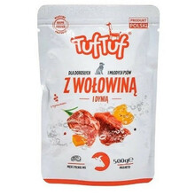 Märgtoit koertele Tuftuf TUF TUF veiseliha ja kõrvitsaga, 500 g