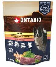 Märgtoit koertele Ontario Dog Duck with Vegetables in Broth, 300 g