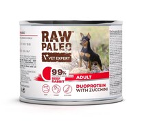 Märgtoit koertele Raw Paleo Beef & Rabbit Adult, 200 g