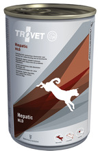 Märgtoit koertele Trovet Hepatic HLD, 400 g
