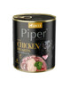 Märgtoit koertele Piper kanasüdamete ja spinatiga, 800 g
