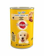 Konserv koertele Pedigree Junior kanaga, 400 g