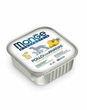 Märgtoit koertele Monge Fruit Dog Monoprotein kana ananassiga, 150 g