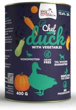 Märgtoit koertele Syta Micha Chef Duck köögiviljadega, 400 g