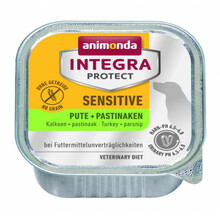 Animonda Integra Protect Sensitive kalkuni ja pastinaagiga koertele, 150g