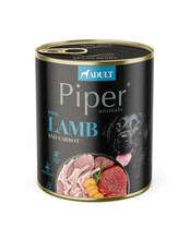 Märgtoit koertele Piper lambaliha ja porgandiga, 800 g