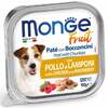 Märgtoit koertele Monge Fruit kanaliha ja vaarikatega, 100 g