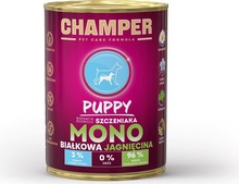 Märgtoit kutsikatele Champer Puppy Monoprotein Lamb, 400 g