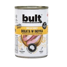 Märgtoit koertele BULT Rich in Turkey, 400 g