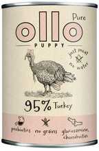 Märgtoit kutsikatele OLLO Puppy Pure Turkey, 850 g