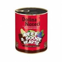 Konserv koertele Dolina Noteci Premium Superfood veiseliha ja hanesüdamega, 800 g