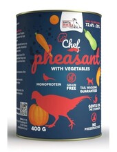 Märgtoit koertele SYTA MICHA Chef Fasan köögiviljadega, 400 g