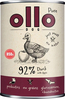 Märgtoit koertele Ollo Pure Duck with Apple, 850 g