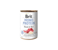 Konserv koertele Brit Care Mono Protein Lamb & Rice, 400g