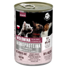 Märgtoit koertele Pet Republic Monoprotein Beef, 400 g
