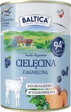 Konserv koertele Baltica Smaki Regionw vasikaliha, lambaliha ja bataadiga, 400 g