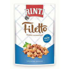 Konserv koertele Rinti Filetto kanaga ja pardiga, 100 g