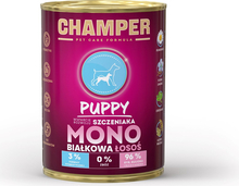 Märgtoit kutsikatele Champer Puppy Salmon, 400 g