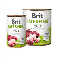Märgtoit koertele Brit Care Pate & Meat pardiga, 400 g