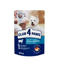 Konserv koertele Club 4 Paws Premium lambalihaga kastmes, 100 g