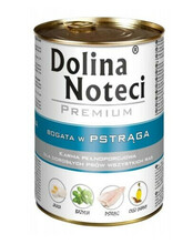 Konserv koertele Dolina Noteci Premium forelliga, 400 g