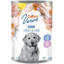 Konserv koertele Calibra Verve GF Dog Senior kalkuni- ja lambalihaga, 400 g