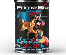 Game Dog Prime Bite monoproteiin veiselihaga ja porganditega märgtoit koertele, 400 g